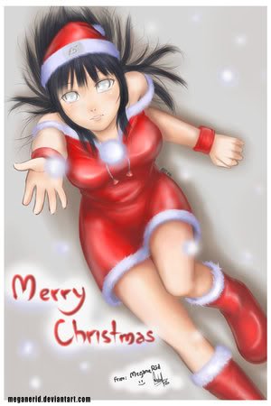 Christmas_Hinata_by_MeganeRid