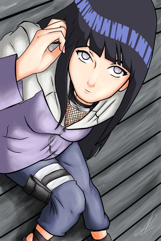 Hinata_Colored_by_Anna_Paula