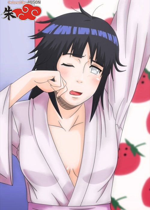 Hinata_Waking_Up_Colored_by_adsontaicho