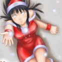 Christmas_Hinata_by_MeganeRid